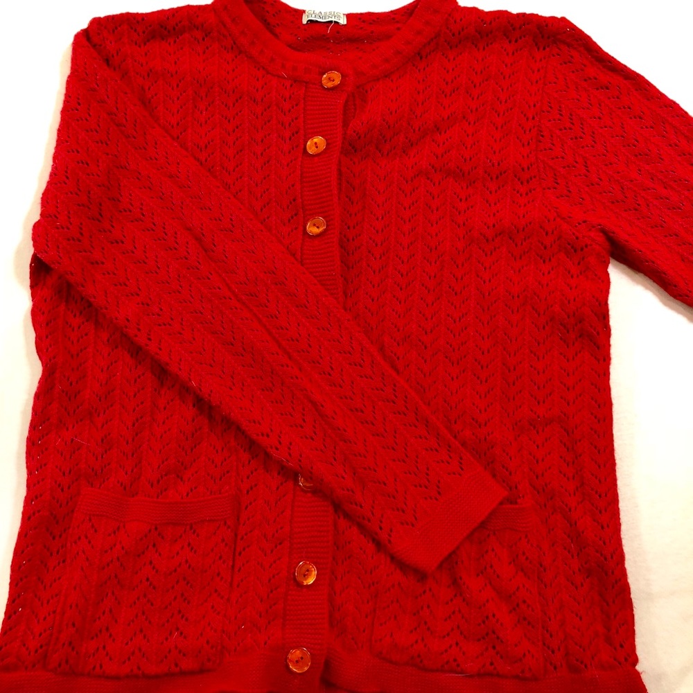 Vintage red sweater